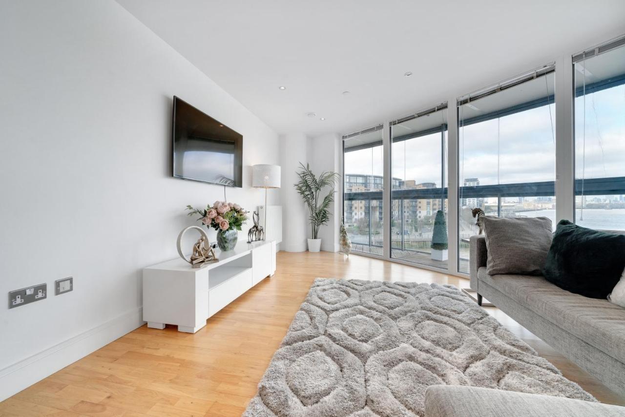 Large 2Bed 2Bath Apartment Beautiful River Views London Greenwich Cutty Sark - Perfect For Long Stay, Business, Leisure And Relocations Екстер'єр фото